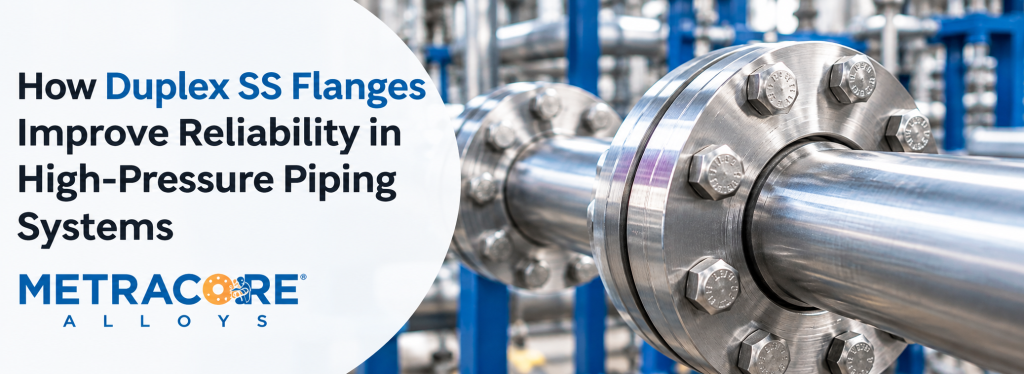 How Duplex SS Flanges Improve Reliability in High-Pressure Piping Systems